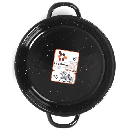 Teglia La Estrella Jaspeada 600 ml Ø 16 x 3,9 cm (12 Unità)