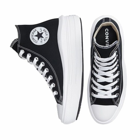 Scarpe da Tennis Casual Donna Converse All Star Move Nero