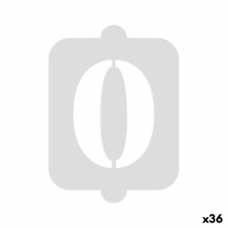 Modello per torta Algon Numeri 0 (36 Unità)