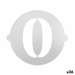 Modello per torta Algon 25 cm Numeri 0 (36 Unità)