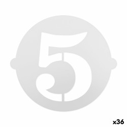 Modello per torta Algon 25 cm Numeri 5 (36 Unità)