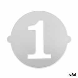 Modello per torta Algon 25 cm Numeri 1 (36 Unità)