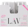 Bicchiere da cocktail LAV 645 ml 9,4 x 20 cm 4 Pezzi (6 Unità)