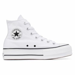 Scarpe da Tennis Casual Converse Chuck Taylor All Star Platform Bianco