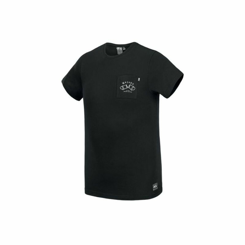 Maglia a Maniche Corte Uomo Picture Waisted Pocket Nero Maglia a Maniche Corte Uomo Picture Waisted Pocket Nero