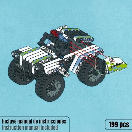 Set di Costruzioni IM Master 199 Pezzi