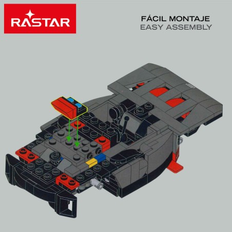 Set di Costruzioni Audi Macchina 376 Pezzi