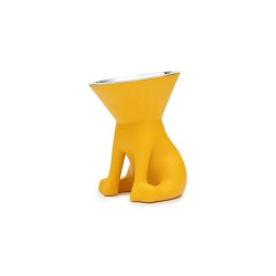 Ciotola per cani United Pets Elisabeth Yellow Acciaio inossidabile Polietilene 1 L