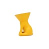 Ciotola per cani United Pets Elisabeth Yellow Acciaio inossidabile Polietilene 1 L