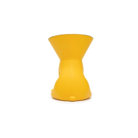 Ciotola per cani United Pets Elisabeth Yellow Acciaio inossidabile Polietilene 1 L