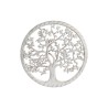 Decorazione da Parete DKD Home Decor Bianco Dorato Argentato 40 x 1,5 x 40 cm