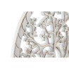 Decorazione da Parete DKD Home Decor Bianco Dorato Argentato 40 x 1,5 x 40 cm