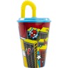 Bicchiere con Cannuccia Spider-Man CZ11366 430 ml