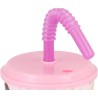 Bicchiere con Cannuccia Disney Princess CZ11362 430 ml