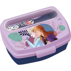 Portamerenda con Accessori Frozen CZ11271 Azzurro Plastica