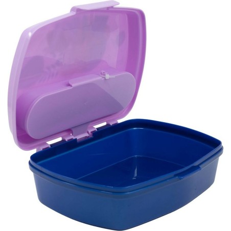 Portamerenda con Accessori Frozen CZ11271 Azzurro Plastica