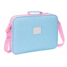 Zaino Scuola BlackFit8 Smile Rosa Azzurro Chiaro 38 x 28 x 6 cm
