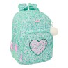 Zaino Scuola Safta Cuore Menta 32 x 42 x 15 cm