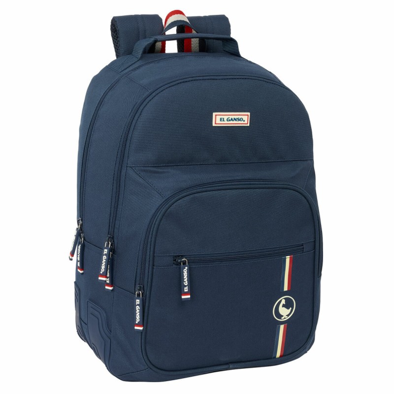 Zaino Scuola El Ganso Eclipse Blu Marino 32 x 42 x 15 cm Zaino Scuola El Ganso Eclipse Blu Marino 32 x 42 x 15 cm