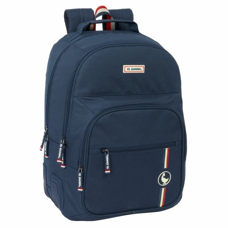 Zaino Scuola El Ganso Eclipse Blu Marino 32 x 42 x 15 cm