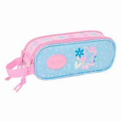 Necessaire BlackFit8 Smile Rosa Azzurro Chiaro 21 x 8 x 6 cm
