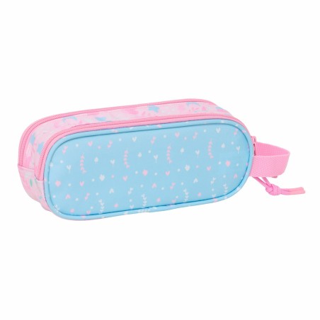 Necessaire BlackFit8 Smile Rosa Azzurro Chiaro 21 x 8 x 6 cm
