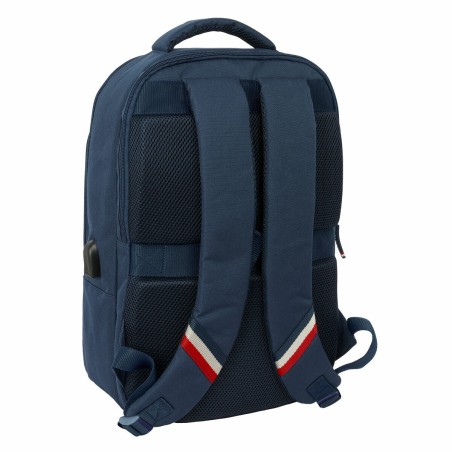 Zaino per PC Portatile e Tablet con Uscita USB El Ganso Eclipse Blu Marino