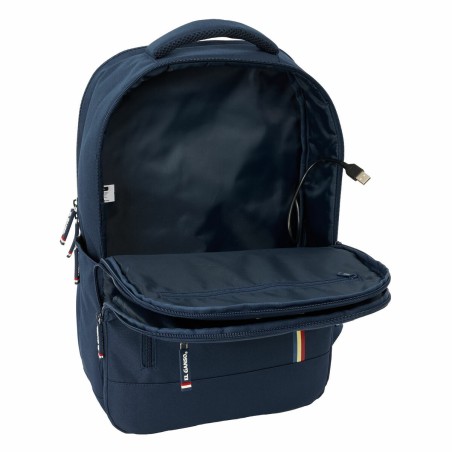 Zaino Scuola El Ganso +tablet+usb el ganso Blu Marino 29 x 44 x 15 cm