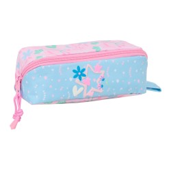 Necessaire BlackFit8 Smile Rosa Azzurro Chiaro 20 x 8 x 8 cm