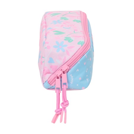 Necessaire BlackFit8 Smile Rosa Azzurro Chiaro 20 x 8 x 8 cm