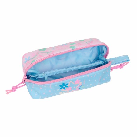Necessaire BlackFit8 Smile Rosa Azzurro Chiaro 20 x 8 x 8 cm