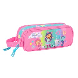 Necessaire Gabby's Dollhouse Confetti Rosa Turchese 21 x 8 x 6 cm