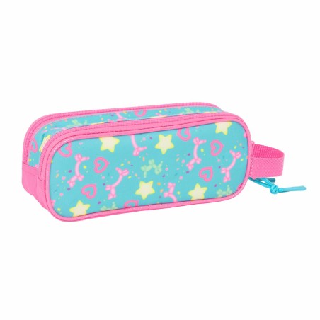Necessaire Gabby's Dollhouse Confetti Rosa Turchese 21 x 8 x 6 cm