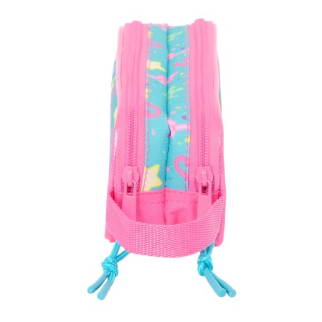 Necessaire Gabby's Dollhouse Confetti Rosa Turchese 21 x 8 x 6 cm
