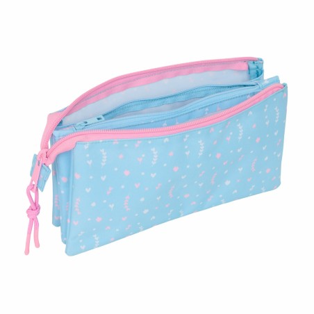 Necessaire BlackFit8 Smile Rosa Azzurro Chiaro 22 x 12 x 3 cm