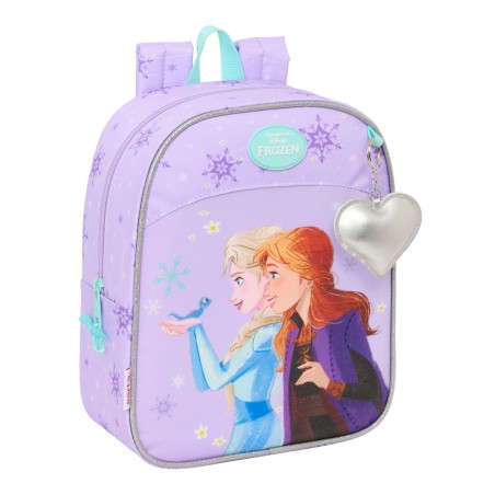 Zaino Scuola Frozen Spirit Lilla 22 x 27 x 10 cm