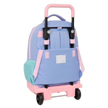 Zaino Scuola Munich Mellow Azzurro Rosa Blu cielo 33 x 45 x 22 cm