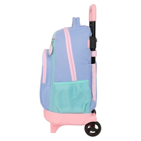 Zaino Scuola Munich Mellow Azzurro Rosa Blu cielo 33 x 45 x 22 cm