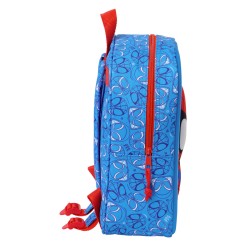Zaino Scuola Spider-Man Rosso Blu Marino 22 x 27 x 10 cm
