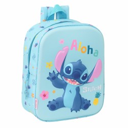 Zaino Scuola Lilo & Stitch Azzurro Chiaro 22 x 27 x 10 cm