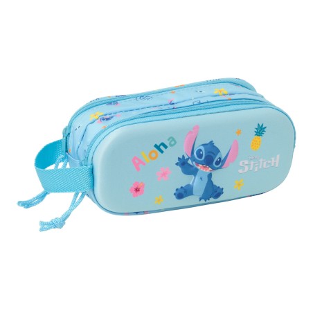 Zaino Scuola Lilo & Stitch Azzurro Chiaro 21 x 8 x 6 cm
