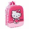 Zaino Scuola Hello Kitty Rosa 22 x 27 x 10 cm