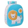 Zaino Scuola Safta Azzurro Bianco 27 x 33 x 10 cm