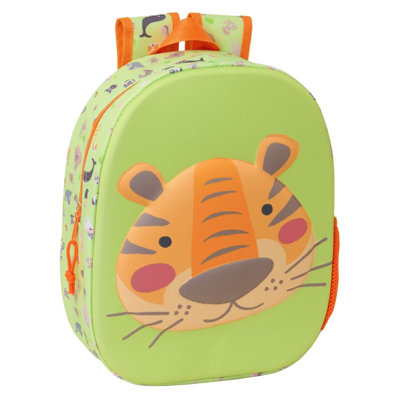 Zaino Scuola Safta Lime 27 x 33 x 10 cm Zaino Scuola Safta Lime 27 x 33 x 10 cm