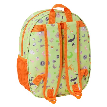 Zaino Scuola Safta Lime 27 x 33 x 10 cm