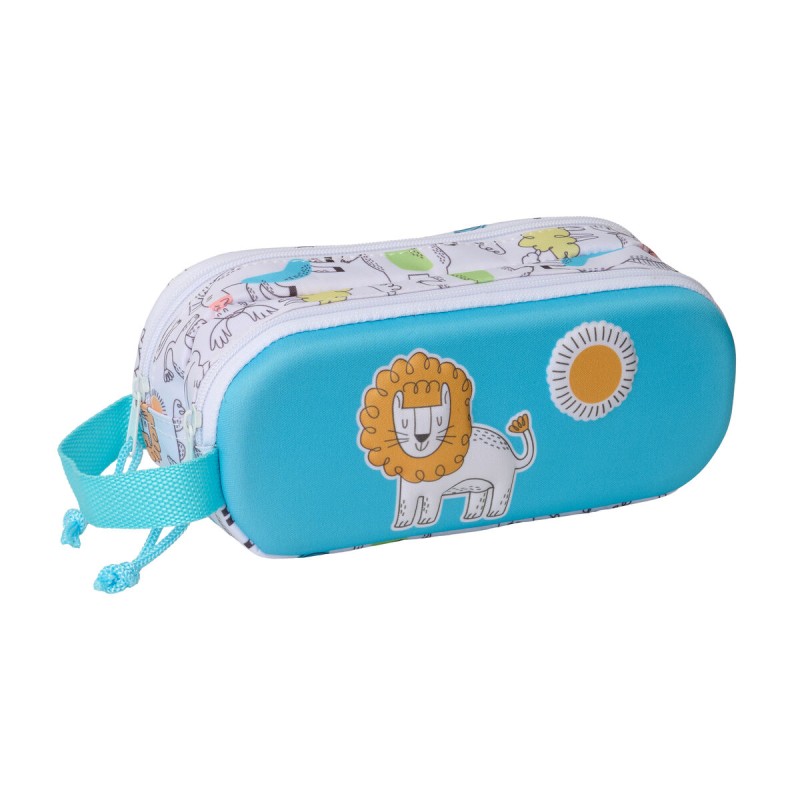 Zaino Scuola Safta Azzurro Bianco 21 x 8 x 6 cm Zaino Scuola Safta Azzurro Bianco 21 x 8 x 6 cm