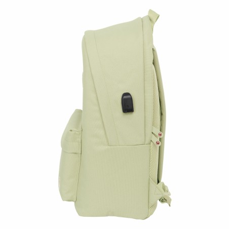 Zaino Scuola El Ganso +usb el ganso basics Beige 31 x 44 x 18 cm