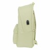 Zaino Scuola El Ganso +usb el ganso basics Beige 31 x 44 x 18 cm