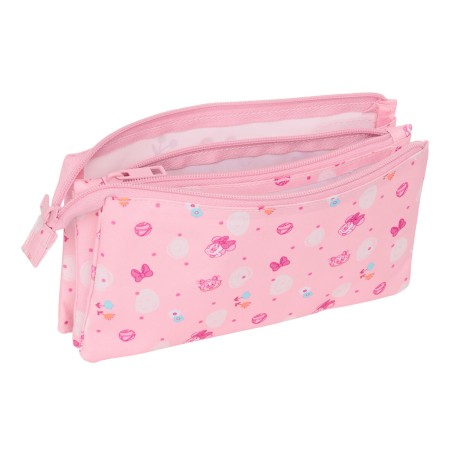 Necessaire Minnie Mouse Baby Rosa 22 x 12 x 3 cm