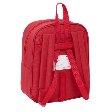 Zaino Scuola Sevilla Fútbol Club Rosso 22 x 27 x 10 cm